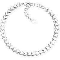 Bracciale Amen Donna Amore in Argento BRRHB